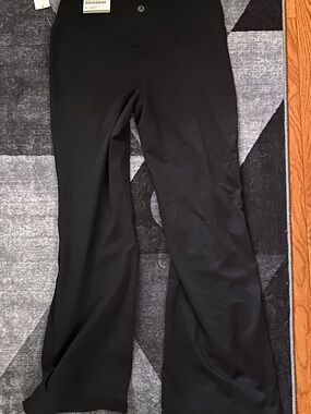 Gilly Hicks Black Boot-Cut Flare Pants